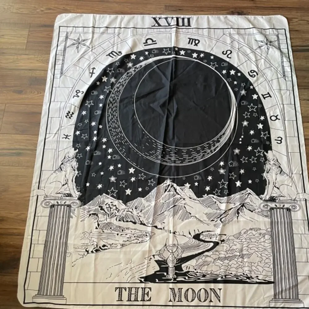 The Moon Tarot Tapestry